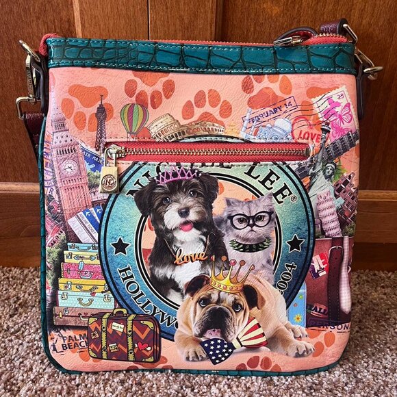 Nicole Lee Hollywood Multi-Colored Crossbody Bag 🐩 - Picture 2 of 3